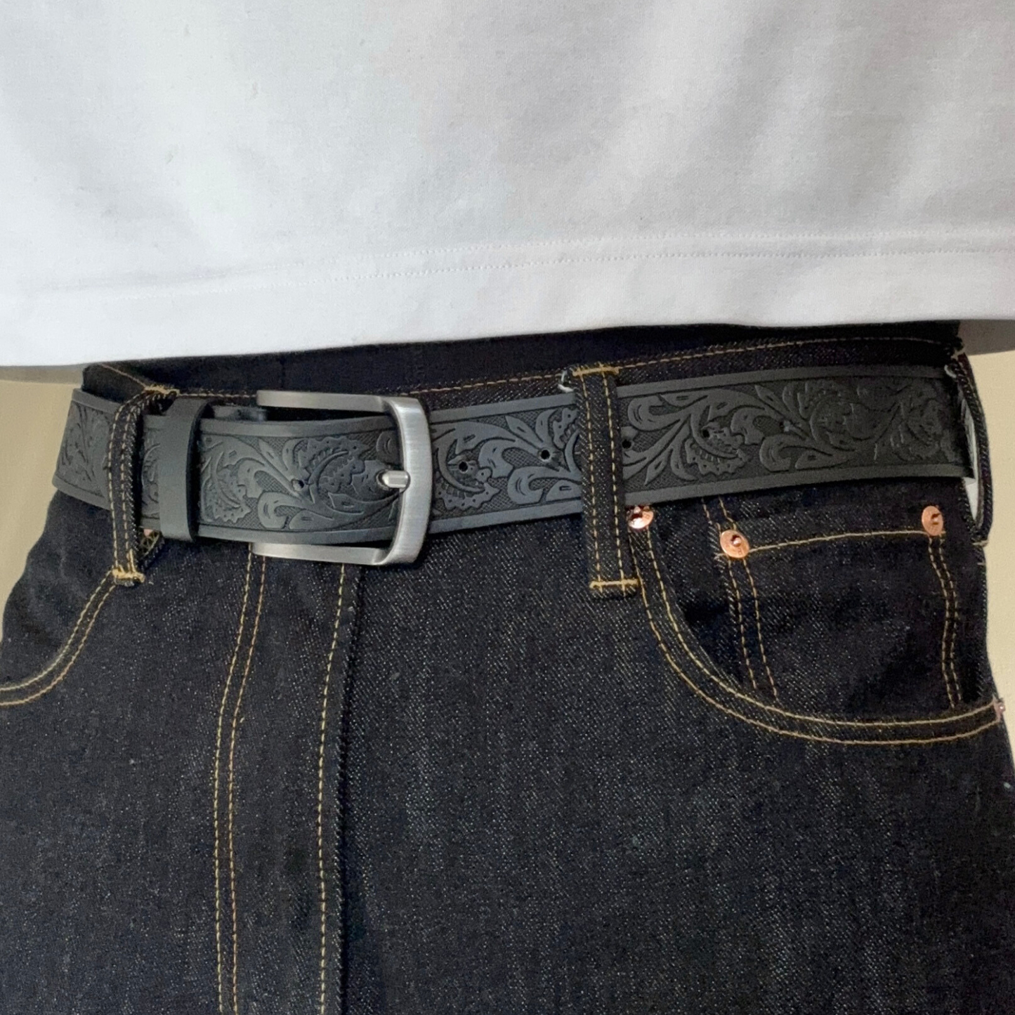 Floral Leaves Style Belt
