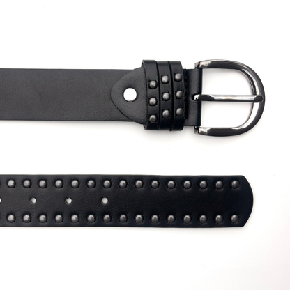 Black Studded Style Belt